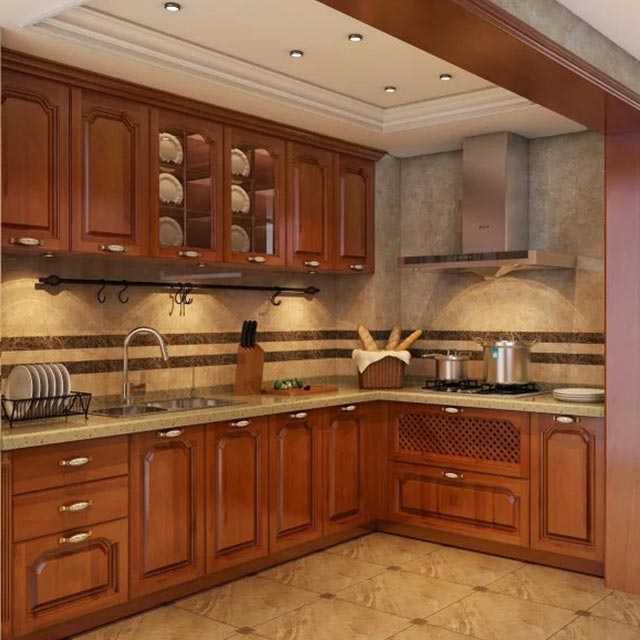 【柏豪·但丁】 美国红橡实木橱柜套餐