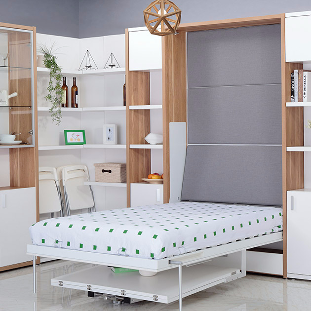 【墨斐1916】隐形床 正翻单人床带餐桌