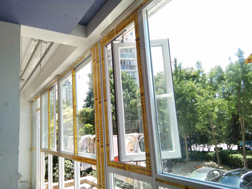 【万增门窗】凤铝50开窗5 12a 5mm中空隔音窗