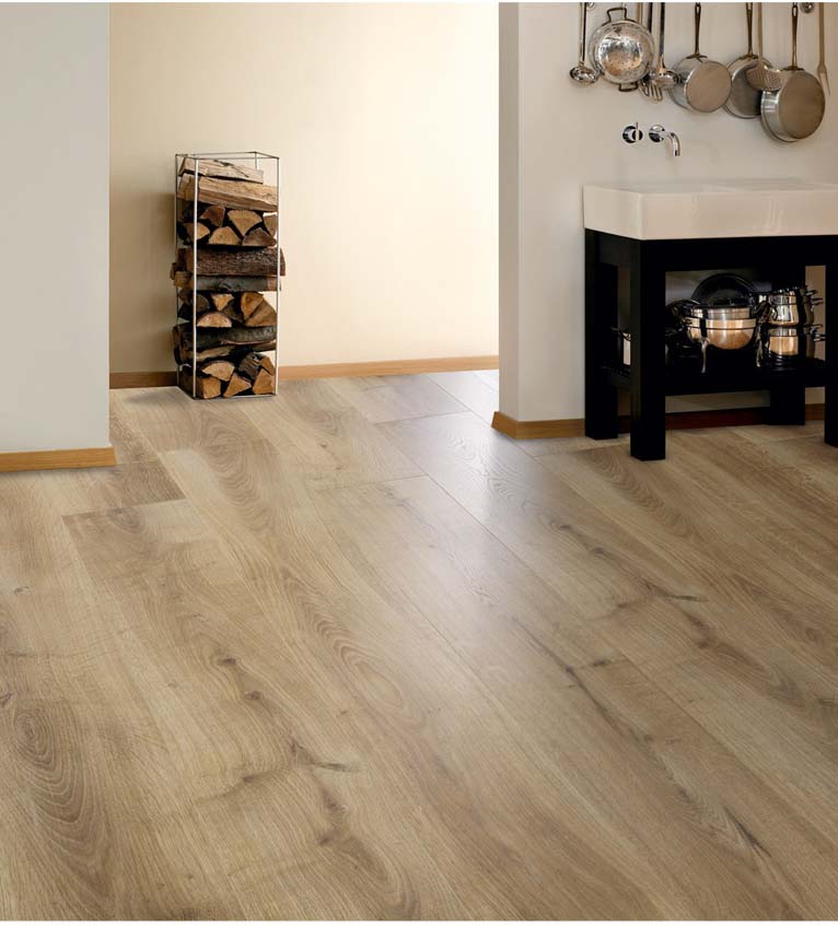 永顺地板 实木复合地热专用地板栗木