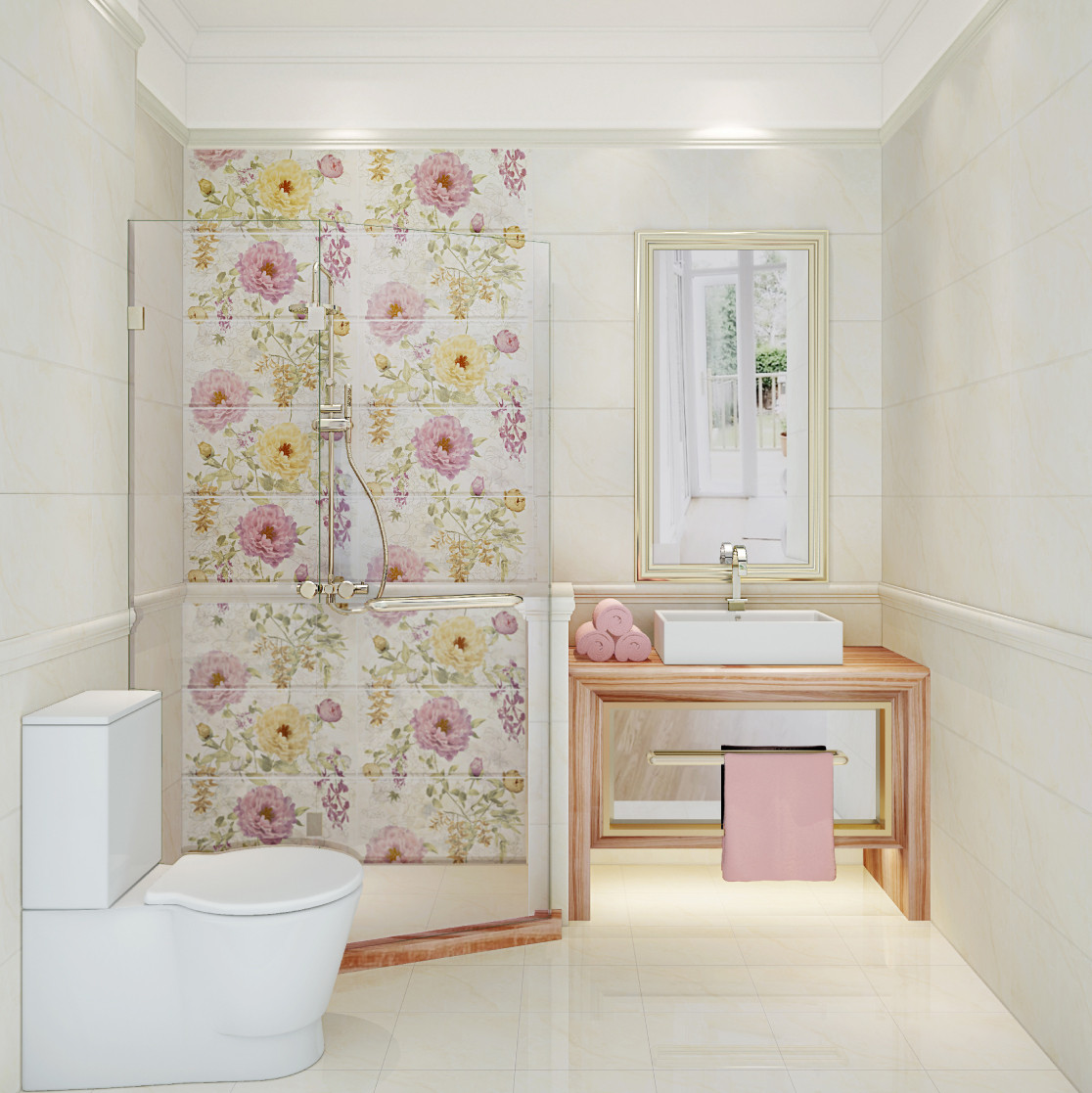 陶一郎瓷砖 经典花语系列 tr60165b