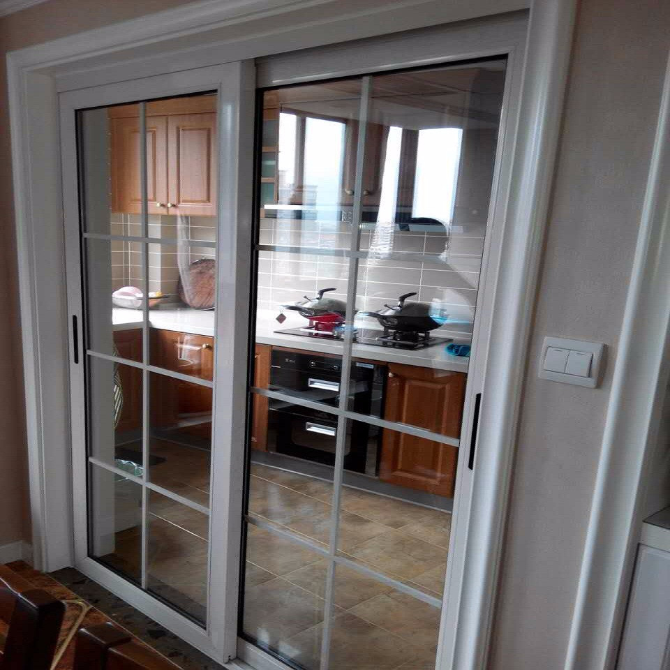 【万增门窗】富丽华80断桥铝阳台移门中空隔音节能