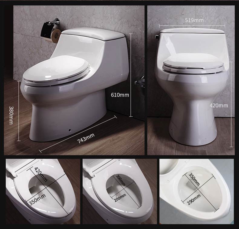 科勒马桶坐便器圣拉菲尔五级旋风连体式座便器k-3722t